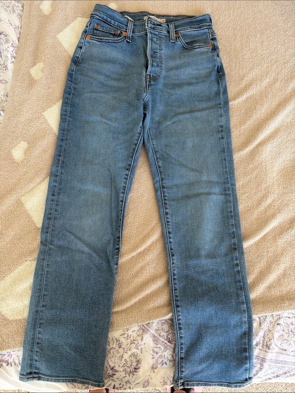 Levi's Men's Straight Jeans in Medium Blue